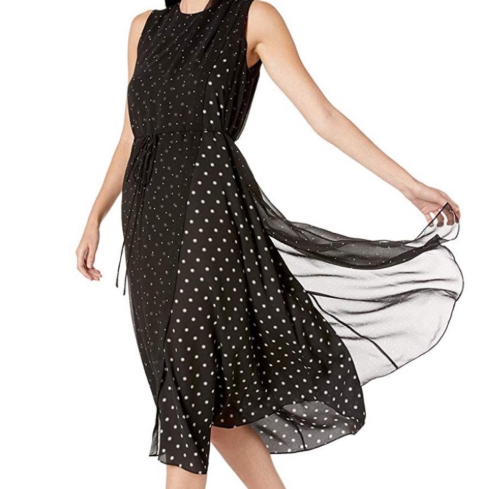 Never worn: Vince polka dot dress
